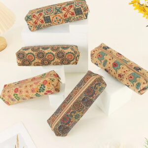 Astuccio, pochette, trousse per cosmetici in sughero